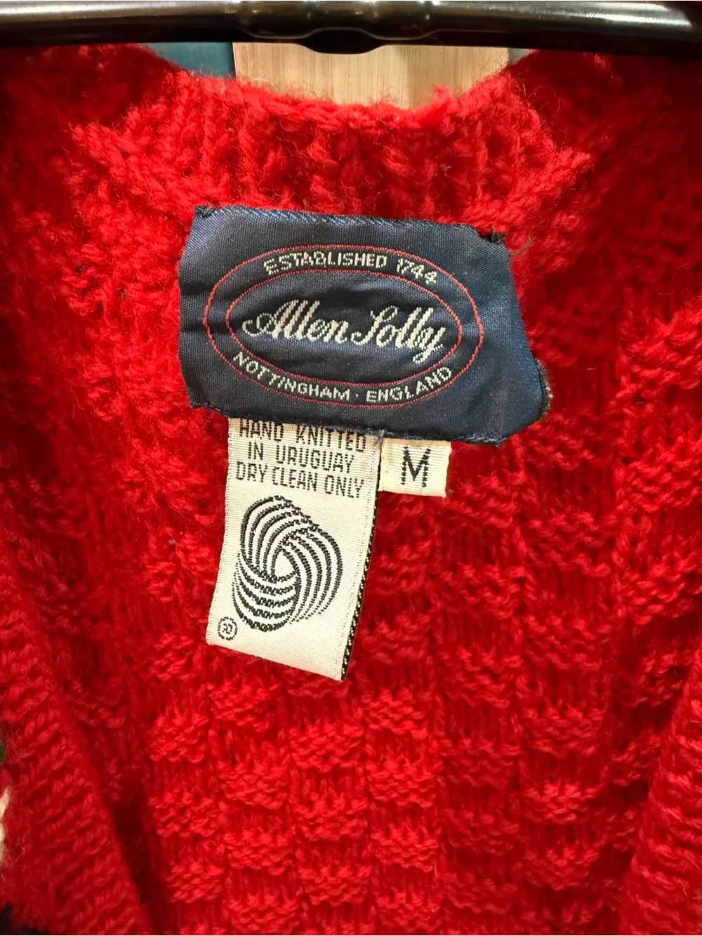 Vintage Fair Isle Knit Vest Sweater - M